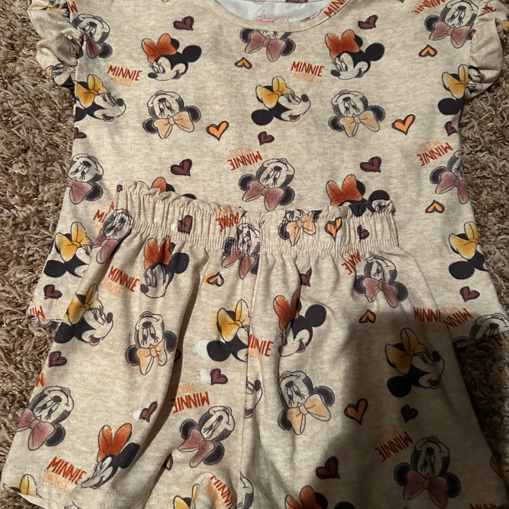 Minnie Mouse Toddler Outfit